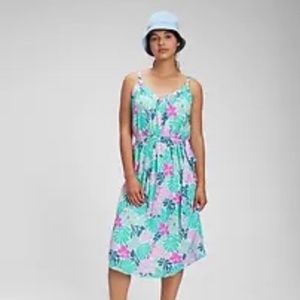 GAP NWT Floral Midi dress